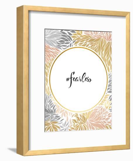 Fearless-Khristian Howell-Framed Art Print