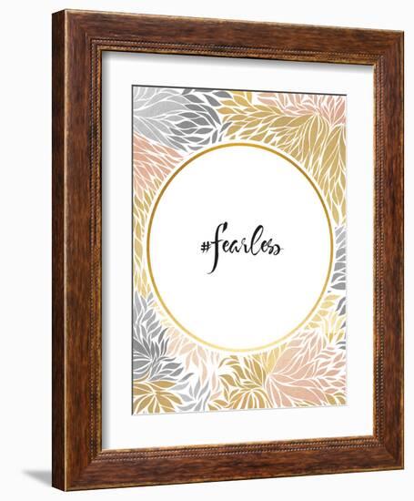 Fearless-Khristian Howell-Framed Art Print