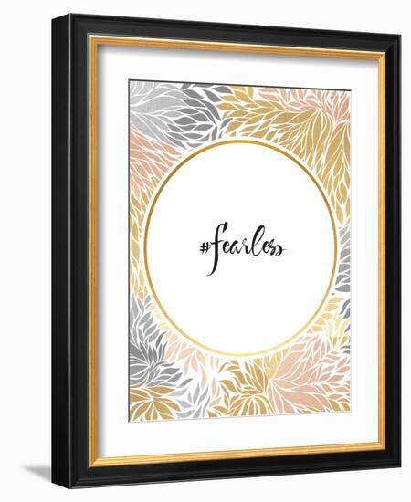 Fearless-Khristian Howell-Framed Art Print