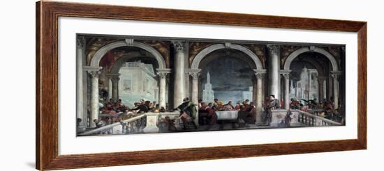 Feast in the House of Levi-Paolo Veronese-Framed Art Print