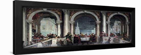 Feast in the House of Levi-Paolo Veronese-Framed Art Print