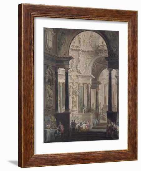 Feast of Absalon-Vittorio Maria Bigari-Framed Giclee Print