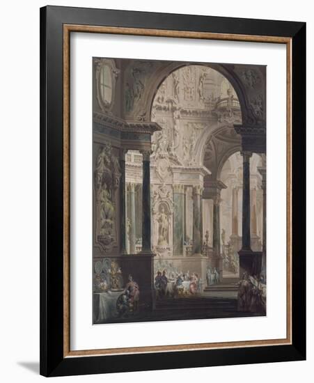 Feast of Absalon-Vittorio Maria Bigari-Framed Giclee Print