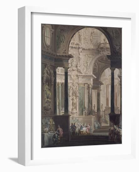 Feast of Absalon-Vittorio Maria Bigari-Framed Giclee Print