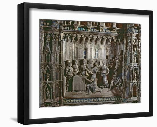 Feast of Herod, with Salome's Dance, Altar of Argento, 1478-Antonio di Salvi-Framed Photographic Print