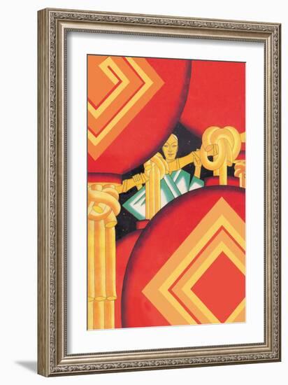 Feast of Lanterns-Frank Mcintosh-Framed Art Print