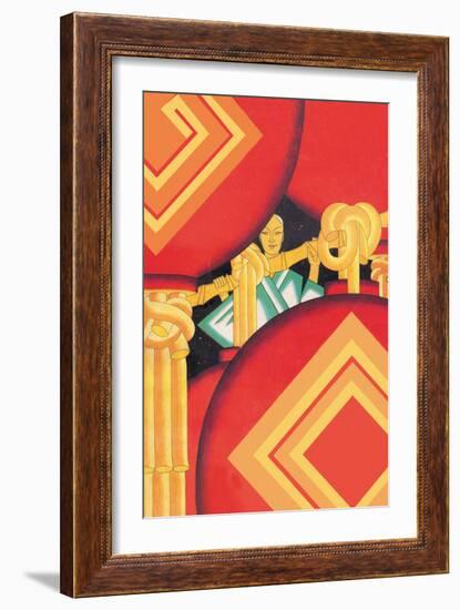 Feast of Lanterns-Frank Mcintosh-Framed Art Print