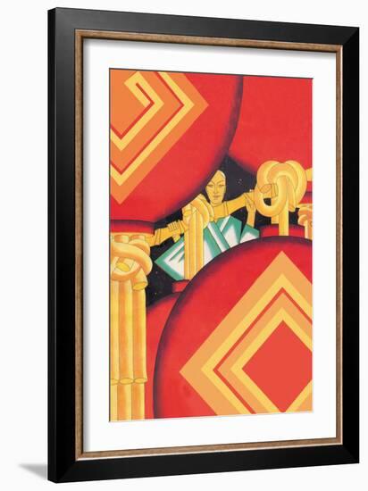 Feast of Lanterns-Frank Mcintosh-Framed Art Print