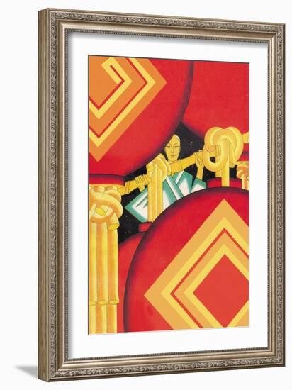 Feast of Lanterns-Frank Mcintosh-Framed Art Print