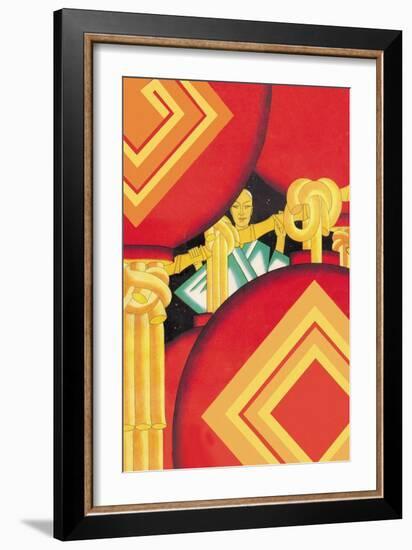 Feast of Lanterns-Frank Mcintosh-Framed Art Print