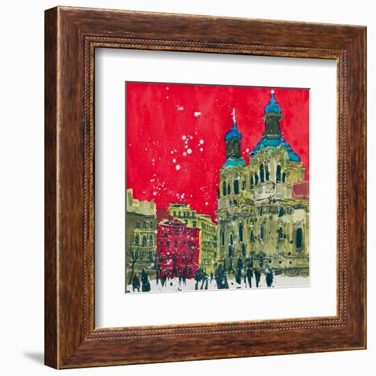 Feast of Stephen, Prague-Susan Brown-Framed Art Print