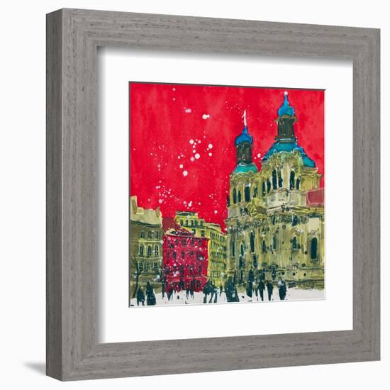 Feast of Stephen, Prague-Susan Brown-Framed Art Print