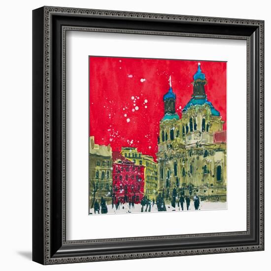 Feast of Stephen, Prague-Susan Brown-Framed Art Print