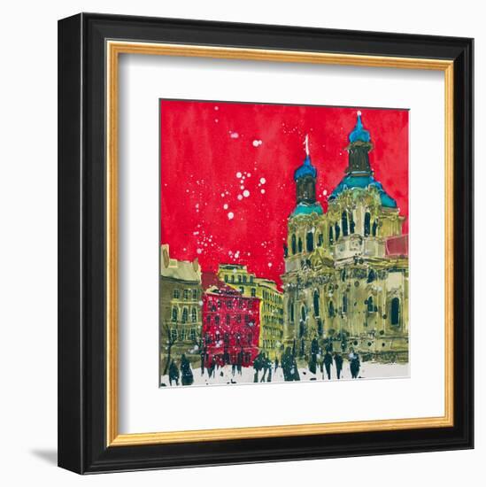 Feast of Stephen, Prague-Susan Brown-Framed Art Print