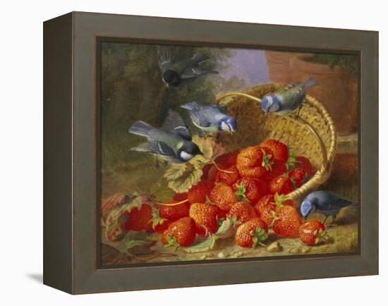 Feast of Strawberries-Eloise Harriet Stannard-Framed Premier Image Canvas