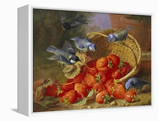 Feast of Strawberries-Eloise Harriet Stannard-Framed Premier Image Canvas