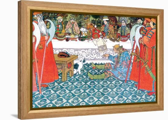 Feast-Ivan Bilibin-Framed Stretched Canvas