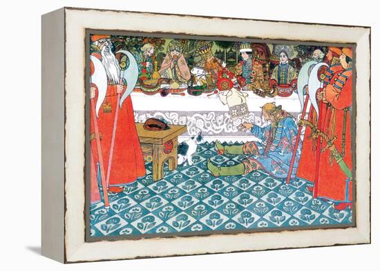 Feast-Ivan Bilibin-Framed Stretched Canvas