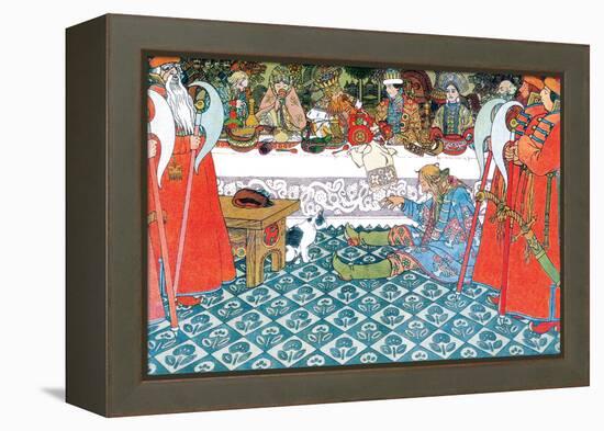 Feast-Ivan Bilibin-Framed Stretched Canvas