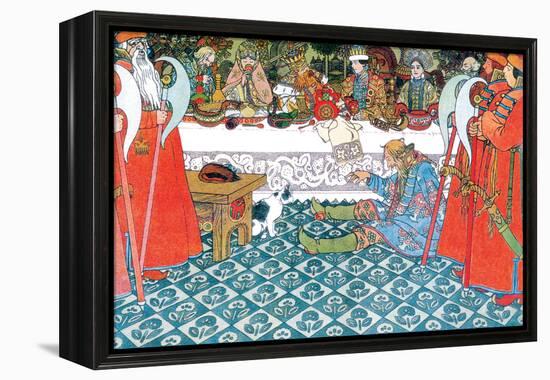 Feast-Ivan Bilibin-Framed Stretched Canvas