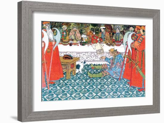 Feast-Ivan Bilibin-Framed Art Print