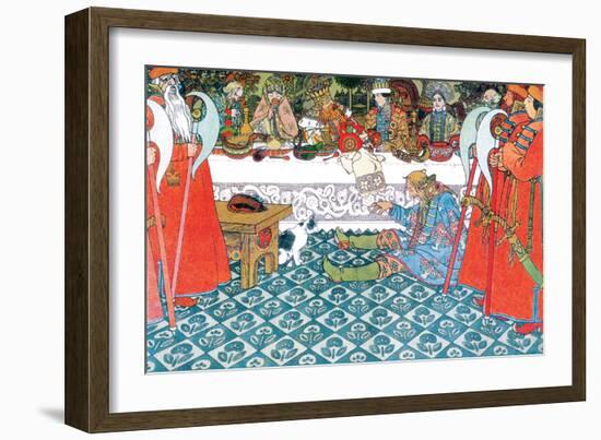 Feast-Ivan Bilibin-Framed Art Print