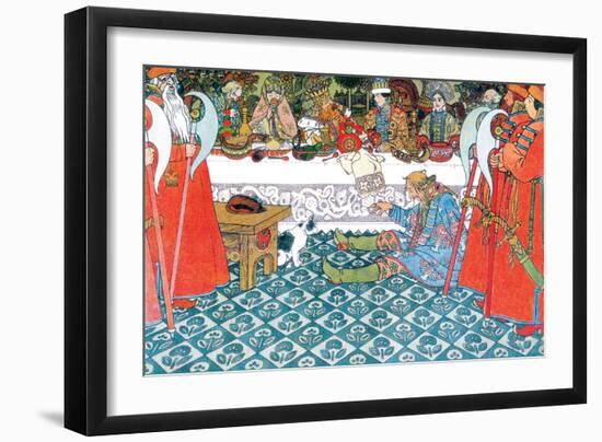 Feast-Ivan Bilibin-Framed Art Print