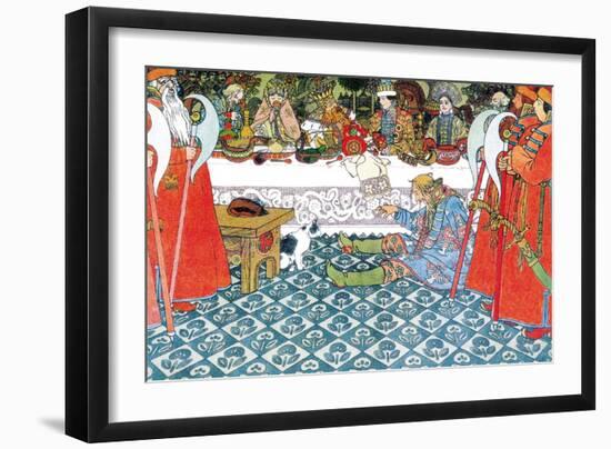 Feast-Ivan Bilibin-Framed Art Print