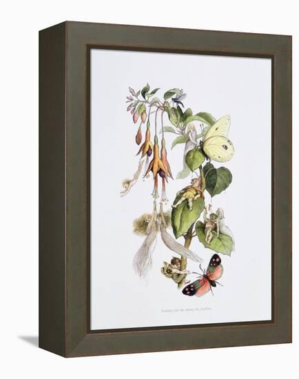 Feasting and Fun Among the Fuschias-Richard Doyle-Framed Premier Image Canvas