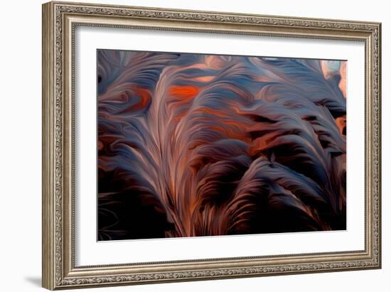 Feather, 2021, (digital)-Scott J. Davis-Framed Giclee Print