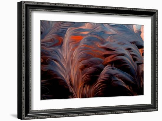 Feather, 2021, (digital)-Scott J. Davis-Framed Giclee Print