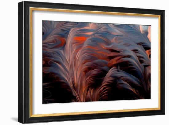 Feather, 2021, (digital)-Scott J. Davis-Framed Giclee Print