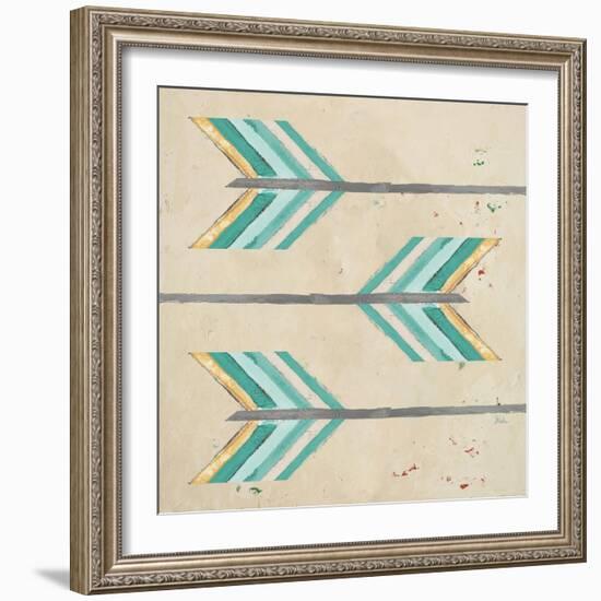 Feather Arrows-Patricia Pinto-Framed Premium Giclee Print