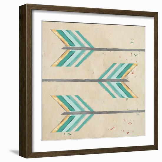 Feather Arrows-Patricia Pinto-Framed Premium Giclee Print
