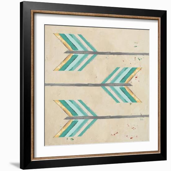 Feather Arrows-Patricia Pinto-Framed Premium Giclee Print