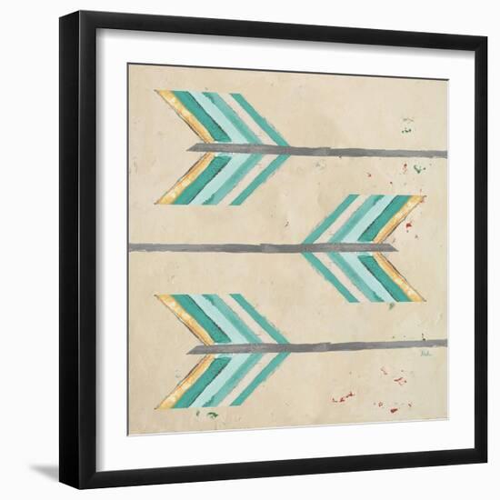 Feather Arrows-Patricia Pinto-Framed Premium Giclee Print