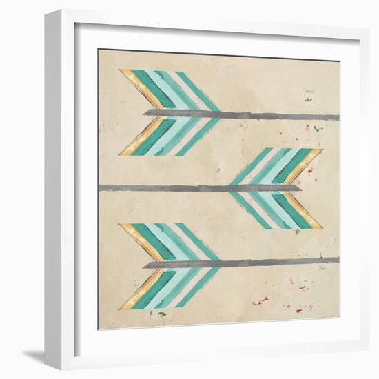 Feather Arrows-Patricia Pinto-Framed Premium Giclee Print