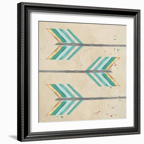 Feather Arrows-Patricia Pinto-Framed Premium Giclee Print