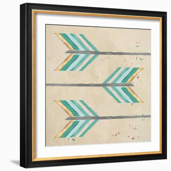 Feather Arrows-Patricia Pinto-Framed Premium Giclee Print