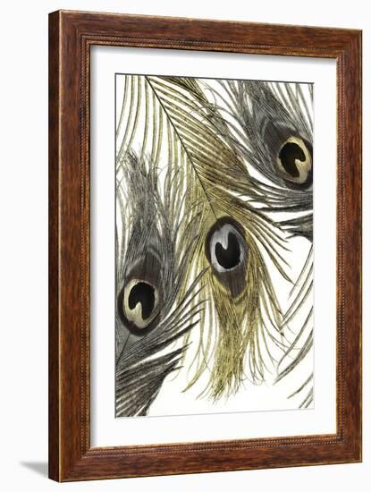 Feather Fashion I-Color Bakery-Framed Giclee Print
