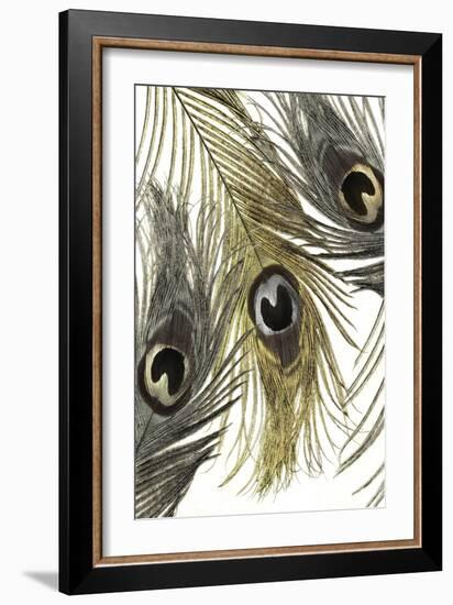 Feather Fashion I-Color Bakery-Framed Giclee Print