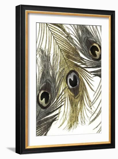 Feather Fashion I-Color Bakery-Framed Giclee Print