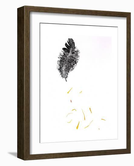 Feather {Fay-Erie Dust}, 2014-Bella Larsson-Framed Giclee Print