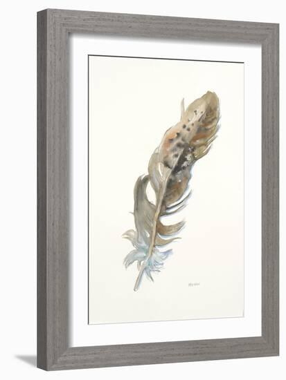 Feather I-Patti Mann-Framed Art Print