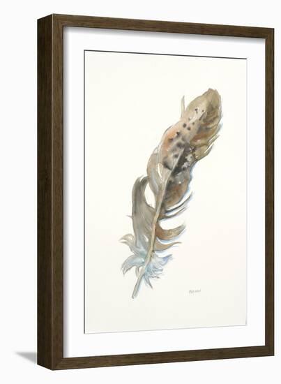 Feather I-Patti Mann-Framed Art Print