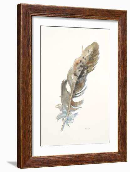 Feather I-Patti Mann-Framed Art Print