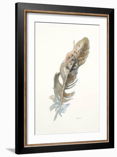 Feather I-Patti Mann-Framed Art Print