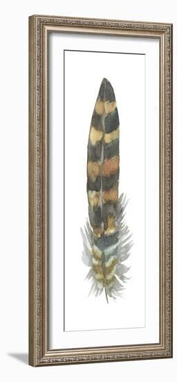 Feather Plume V-Sandra Jacobs-Framed Giclee Print