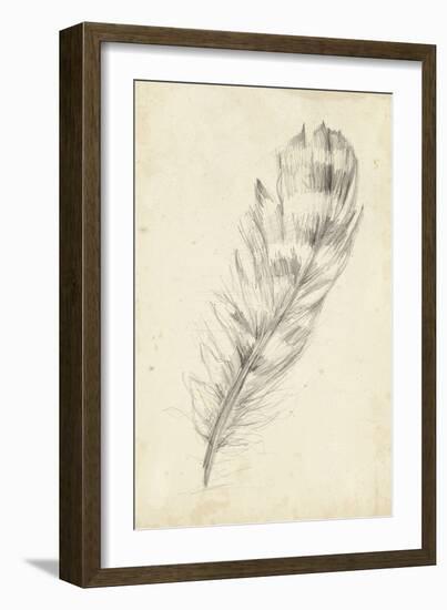 Feather Sketch II-Ethan Harper-Framed Art Print