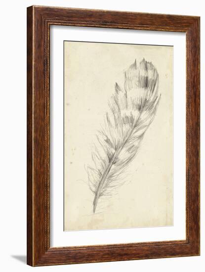 Feather Sketch II-Ethan Harper-Framed Art Print